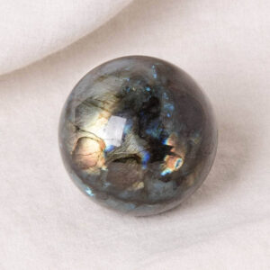 Labradorite Blue Flame Sphere with Tripod