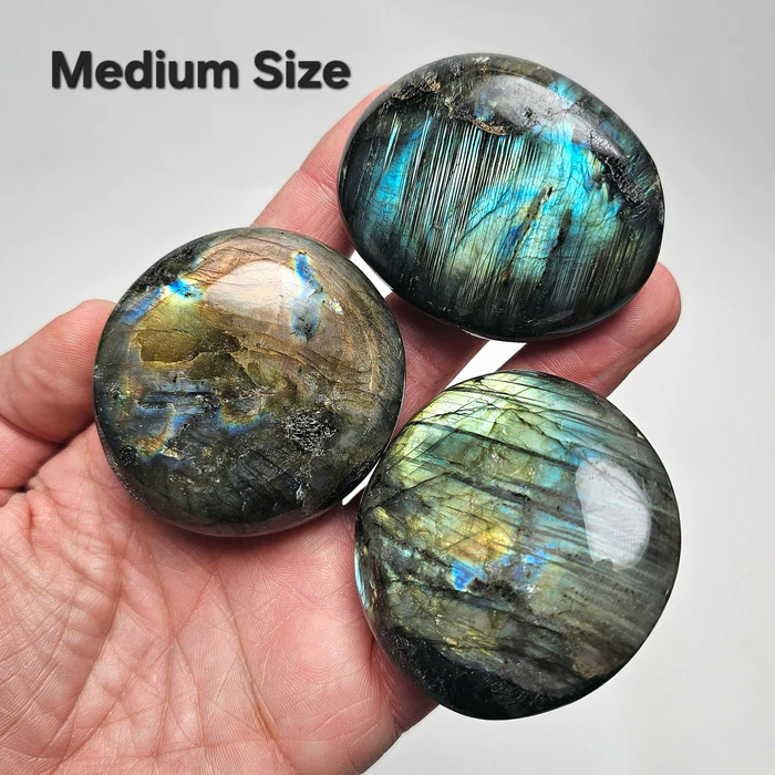 Labradorite Palm Stone - Image 4