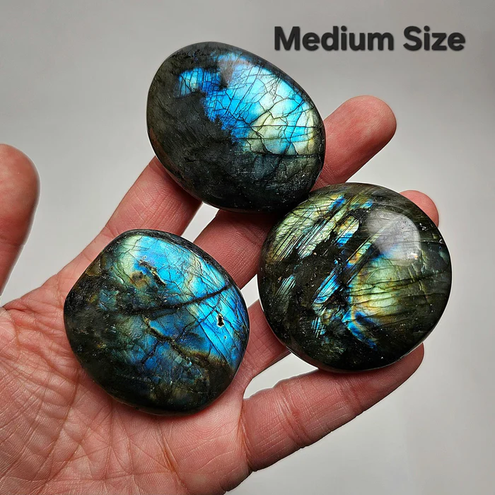 Labradorite Palm Stone - Image 3