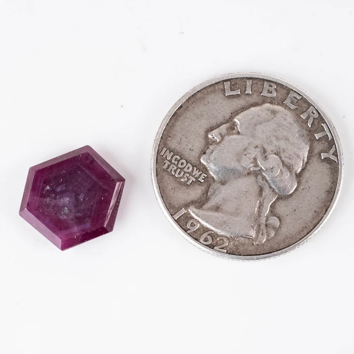 Trapiche Ruby 6.20 ct 12x11mm - Image 3
